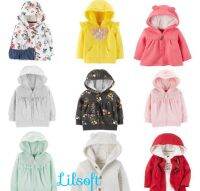 Lilsoft เสื้อกันหนาวเด็ก เสื้อแจ๊คเก็ตเด็ก  6-18m