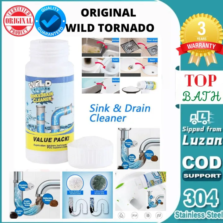 🔝Top Bath Tornado Sink and Drain Cleaner for Clogged Sinks, Clogged