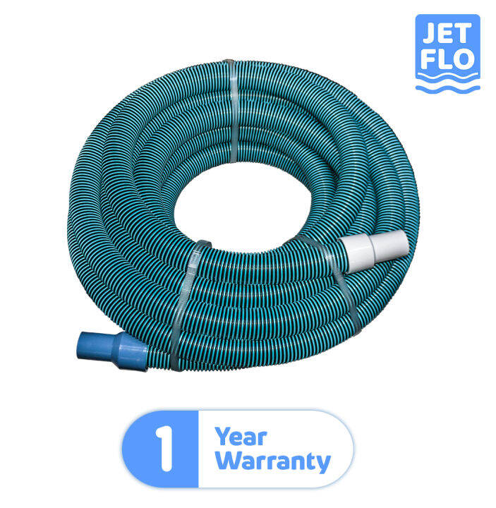 JetFlo HeavyDuty Swimming Pool Vacuum Hose 45 ft (13.7m) with Swivel