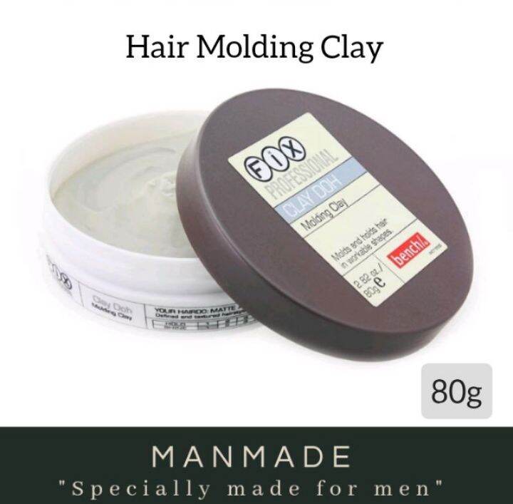 Bench Fix Hair Molding Clay 80g Hair Wax Lazada PH