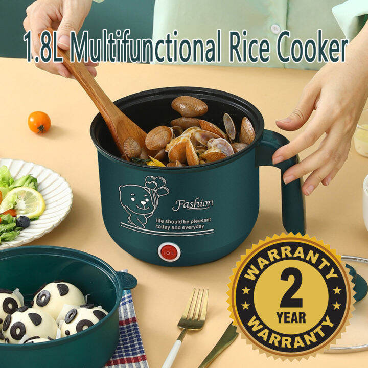 1.8L Multifunctional rice cooker Mini rice cooker can cook rice for 12