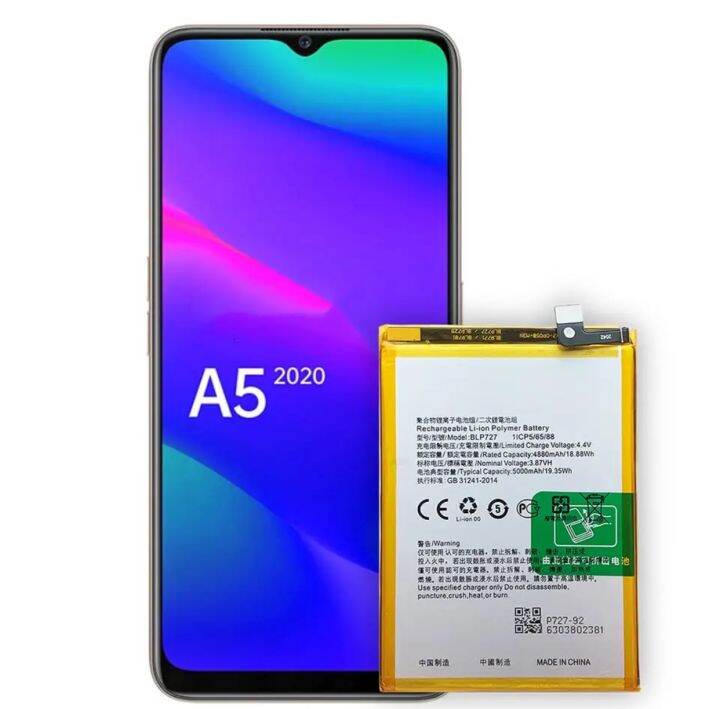 แบตเตอรี่-สำหรับ-oppo-a5-2020-a9-2020-a11x-a11-blp727-battery-แบตเตอรี่