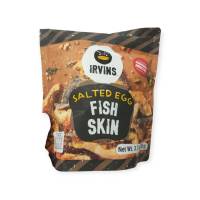 Irvins Hot  Salted Egg Fish Skin 105 g.หนังปลาทอดกรอบเคลือบไข่เค็ม 105 กรัม