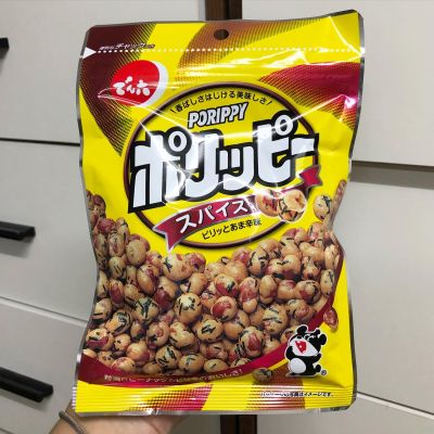 Denroku Porippy Spicy Crispy Peanuts ถั่วลิสงกรอบเคลือบรสสไปซี่