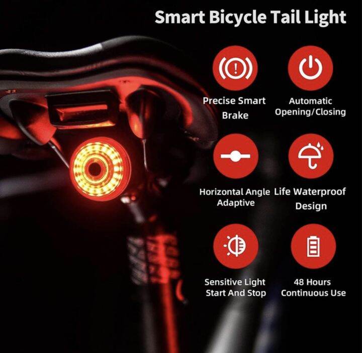 Bike Smart Tail / Rear Light Lazada PH