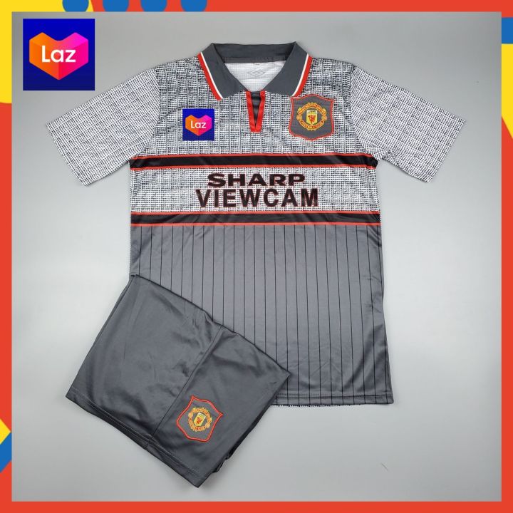 manchester-united-mu-blue-y-1994-1996-ชุดบอลแมนยู-ย้อนยุคปี-1995-เสื้อ-กางเกง