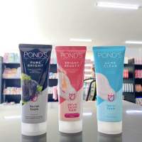 Pond’s โฟมล้างหน้าพอนส์ 100 กรัม 3 สูตร โฟมล้งหน้าพอนส์ โฟมพอนด์ โฟมทำความสะอาดผิวหน้า Ponds