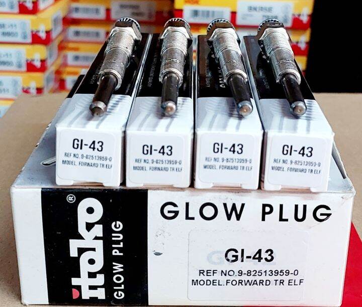 GLOW PLUG/HEATER PLUG FOR ISUZU ELF 4BA1 SBR, C330 ITOKO BRAND (400