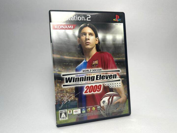 แผ่นแท้-play-station-2-japan-ps2-world-soccer-winning-eleven-2009-เปลี่ยนเป็นภาษาอังกฤษได้