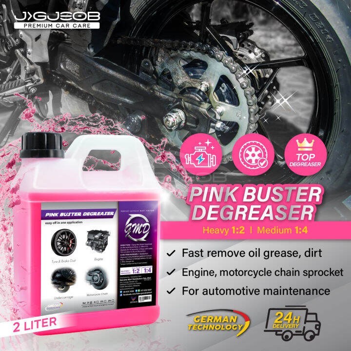 GMD Pink Buster Degreaser (64oz) Engine Degreaser Chemical Cleaner
