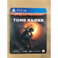 แผ่นเกมส์​ PS4 Shadow of the Tomb Raider Steel Book Edition (กล่องเหล็ก)