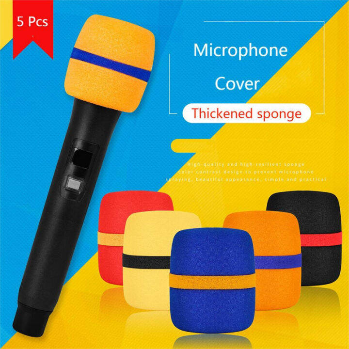Microphone Cover 5 Colors Thicken Musical Instrument Accessories Foam
