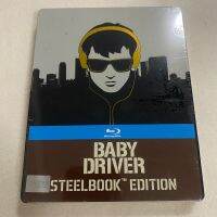 BLU-RAY STEELBOOK BABY DRIVER จี้ เบ(บี้) ปล้น