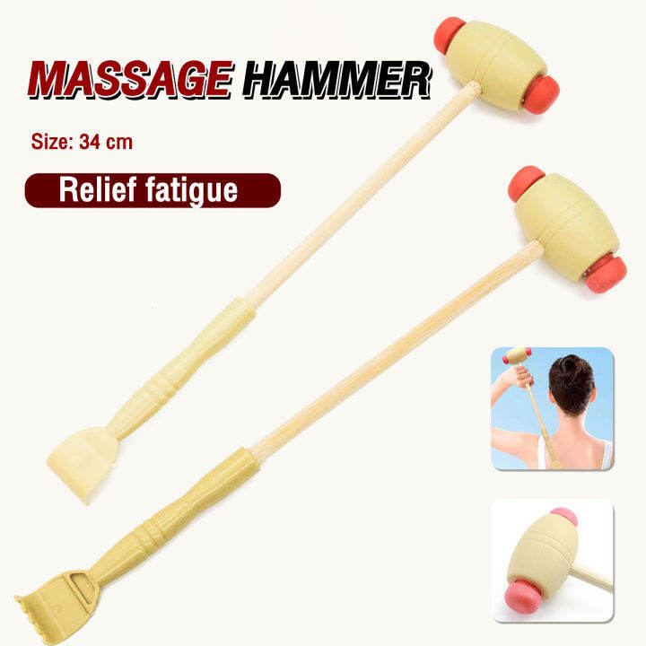 Double Head Back Scratcher Body Massage Hammer Tool Health Care