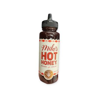 Mikes hot Honey Infused Chilies  340g.ไมคส์ฮิตฮันนี่อินฟิวด์วิทชิลี ซอสพริก 340กรัม