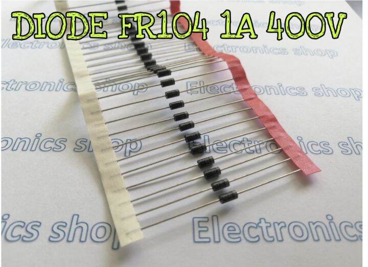DIODE FR104 1A 400V Fast Fecovery Rectifier Diode 10ชิ้น Lazada.co.th