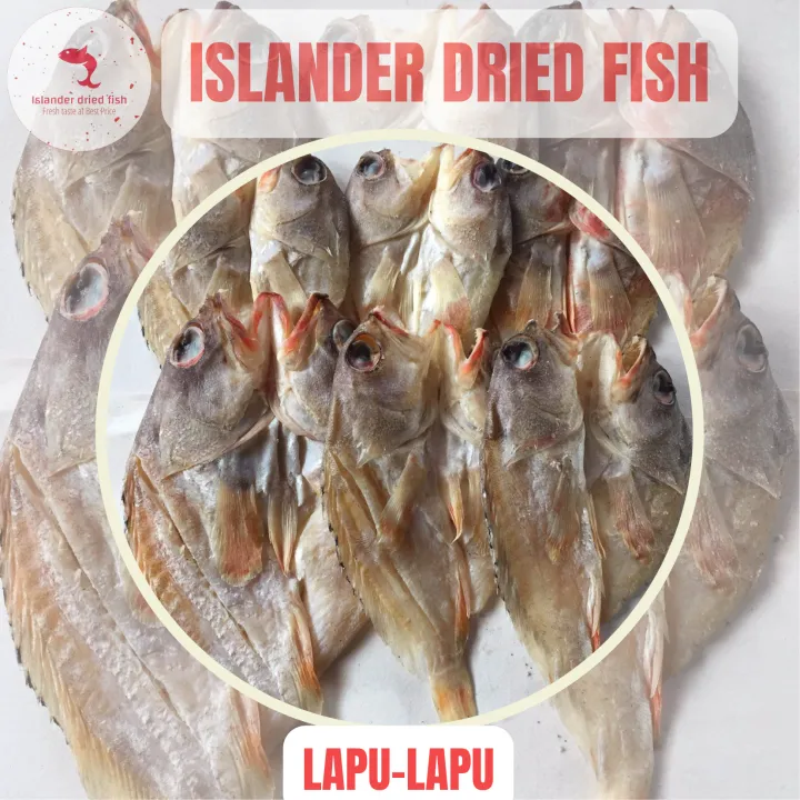 DFP DRIED FISH 1620 pcs mediumlarge size (LAPULAPU) 1kg Lazada PH