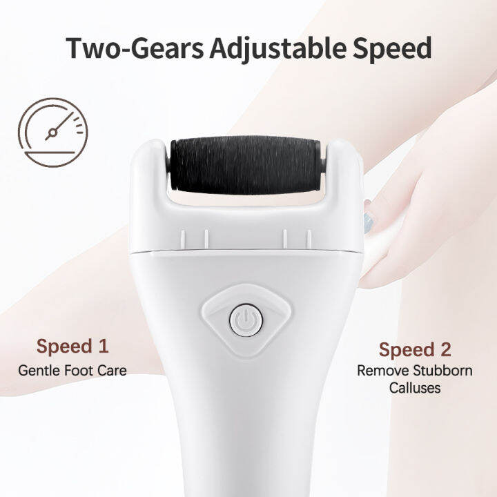 Electric Foot File Grinder Dead Dry Skin Callus Remover Feet Pedicure