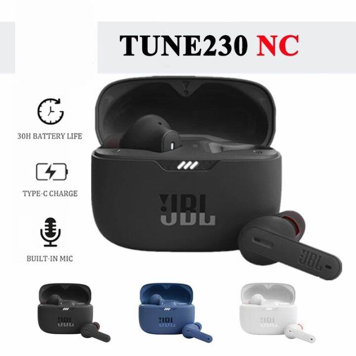 JBL Tune 230NC / T230 TWS True Wireless Noise Cancelling Earbuds High ...