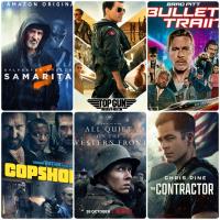 [DVD FullHD] หนังฝรั่ง-แอคชั่น มัดรวม 6 เรื่อง-6 แผ่น ☆TopGun2☆BulletTrain☆Samaritan☆Copshop☆TheContractor☆AllQuiet... #แพ็คสุดคุ้ม
(ดูพากย์ไทยได้-ซับไทยได้)