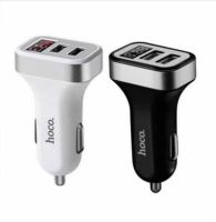 Hoco รุ่น Z3 Car Charger LCD 2USB หัวชาร์จโทรศัพท์ในรถ หน้าจอLCDดิจิตอลแสดงตัวเลข