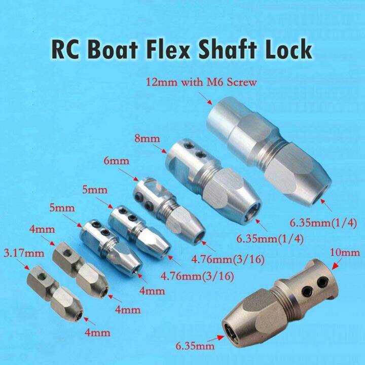 RC Boat Collet Flexible Shaft Stainless Steel Lock Flexible Cable