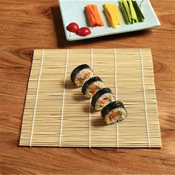 Bamboo Sushi Mat Rollers Sushi Rice Rollers Hand Maker Bamboo Kimbap Rolling  Handmade Sushi Press