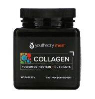 Youtheory Mens Collagen Advanced with Biotin, 160Count