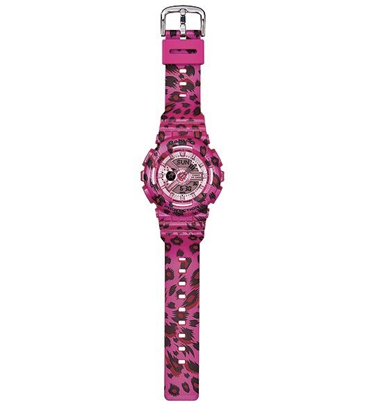 casio-baby-g-รุ่น-ba-110lp-4a-ลายเสือ-สีชมพู-ช็อกกิ้งพิ้งค์-รับประกันศูนย์-cmg-1ปี-ของแท้100-สินค้าลดราคาพิเศษ-ba-110