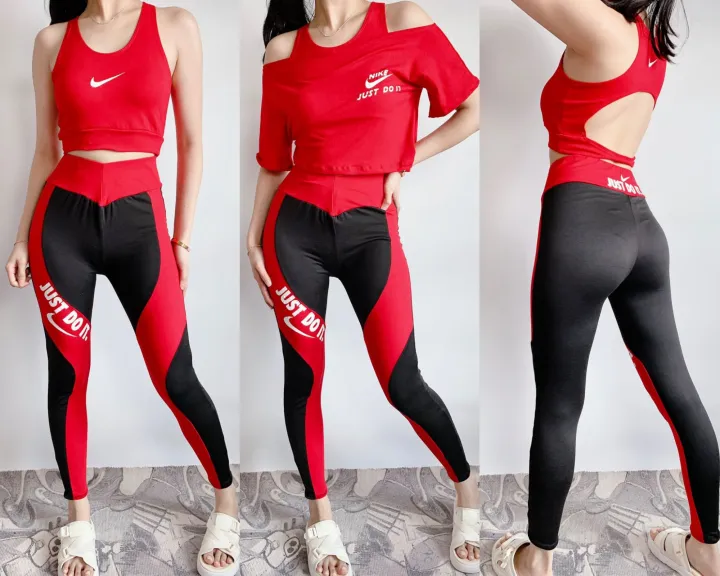 Jsqsai zumba/gym outfit ❤️ | Lazada PH