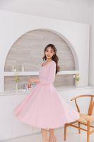 Jasmines dress in Crystalpink