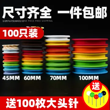 10Pcs/lot Random Color Fishing Coiling Card Hand Pole Plate Winding Wrapped  Wire Board Line Container Fishing Rod Clips