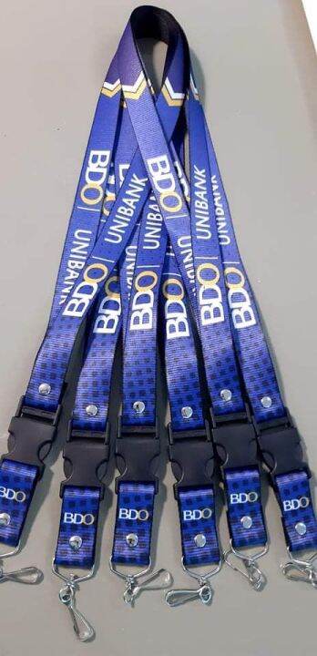 BDO UNIBANK ID LACE LANYARD | Lazada PH