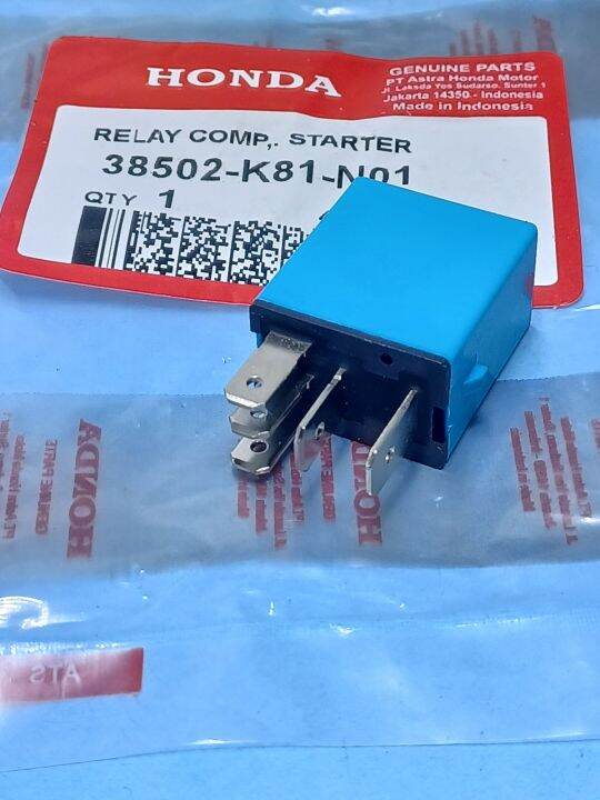 RELAY KAKI 5 STATER RELAY COMP POWER RELAY PENGISIAN BEAT FI ESP