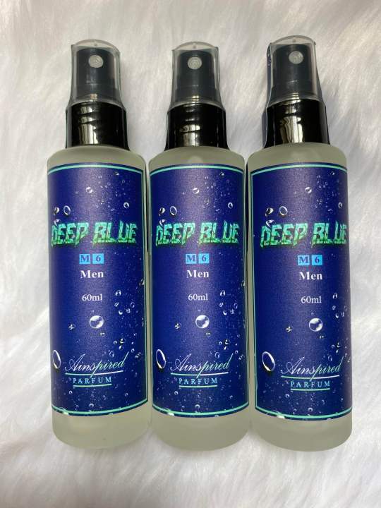 Oil Based Ainspired Perfume M6 Deep Blue By Bleu De Chanel 60ml