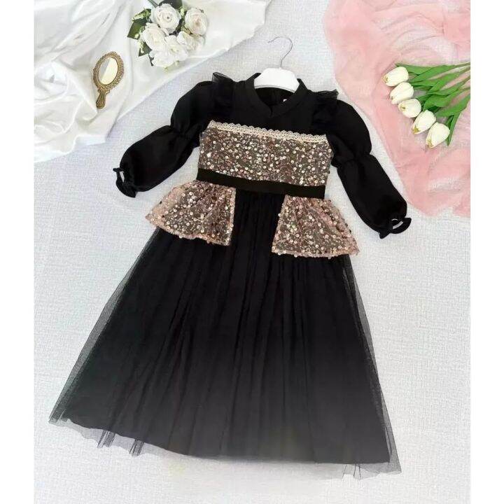 albykid dres kid sanny terbaru 2019 dres mewah anak dress pesta anak