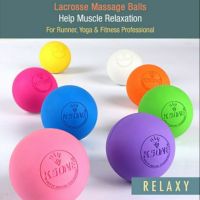 ?พร้อมส่ง?ลูกบอลนวด Lacrosse ball Massage ball ลูกบอลนวดคลายกล้ามเนื้อ ลูกนวด แก้รองช้ำ Massage for muscle relaxation