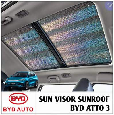 ส่งด่วนในไทย บังแดดซันรูฟ BYD ATTO 3 มีให้เลือก 3 แบบ