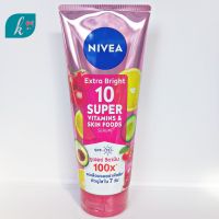 โลชั่น นีเวีย เซรั่มบำรุงผิวขาว  320มล NIVEA Extra White C&amp;A/C&amp;E /Body Milk Vitamin