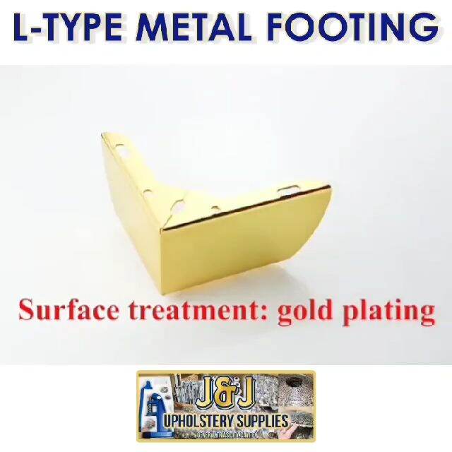 Metal Footing for Furniture (LType), furniture legs, feet, DIY