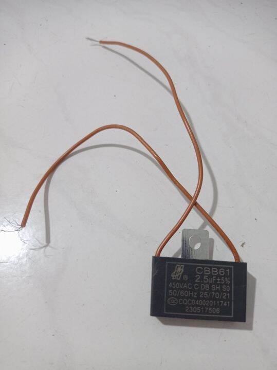 KAPASITOR KIPAS ANGIN 2.5 UF 450VAC ORIGINAL Lazada Indonesia