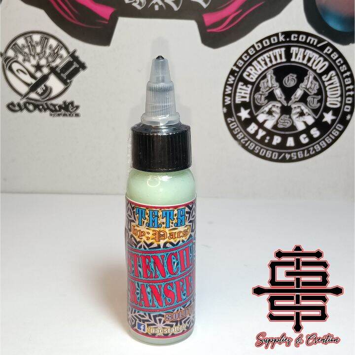 TGTS TATTOO STENCIL TRANSFER LOTION, 1 onz Lazada PH