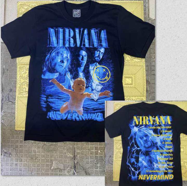 Nirvana top shirt lazada