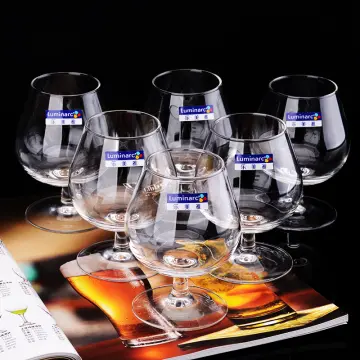 6pcs Crystal Wine Glasses Brandy Snifters Creative Spirits Mini