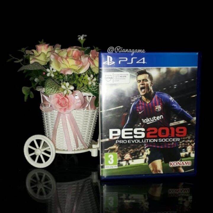 Bd Kaset Ps4 Ps5 Pes 2019 Pro Evolution Soccer 19 Game Cd Ps 4 5