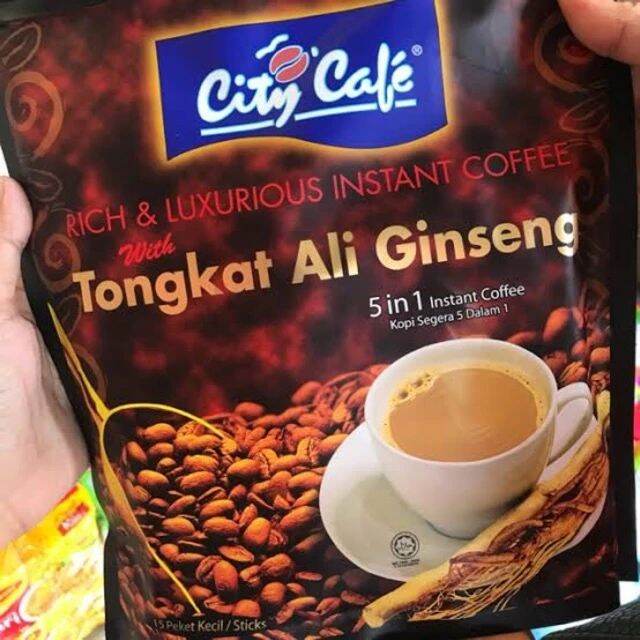 City Cafe 3 in 1 With Tongat Ali 15 Sachet x 30 Grams | Lazada PH