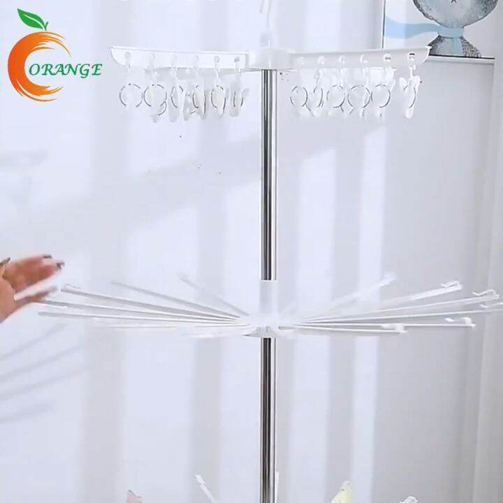 ORANGE Rak Jemuran Gantung Berdiri Stainless Stand Hanger Rak Jemuran