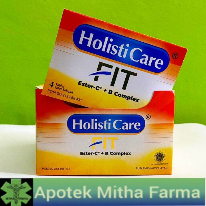 HOLISTICARE FIT ESTER C PLUS VITAMIN B COMPLEX Lazada Indonesia