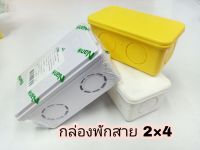 กล่องพักสายไฟ 2*4 Nano/Thailand/Chang