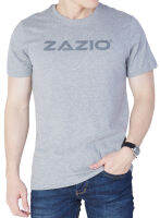 ZAZIO เสื้อยืดผู้ชาย สไตล์มินิมอลลิสต์ เสื้อยืดคอกลมผู้ชาย เนื้อผ้า Ultra Soft เกรดพรีเมี่ยม สีเทาท็อปดราย รุ่น Forever